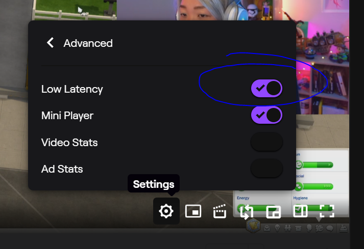 Bajo Is This Low Latency Mode In The Twitch Player New I Just Turned It On And Still Looks Great Not The Low Latency Mode In My Dashboard This Is
