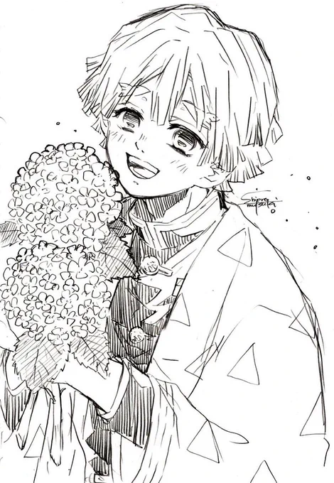 善と紫陽花⚡ 