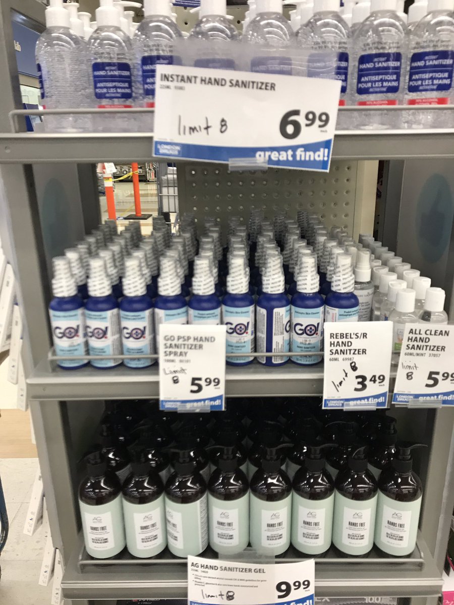 Hand Sanitizer, Face Masks and Gloves, we have a good selection of all right now!  #yql #lethbridge