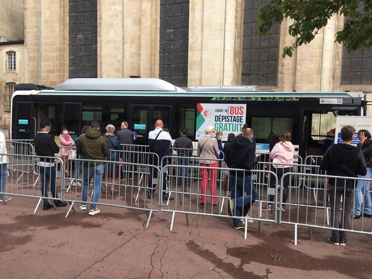 Chru De Nancy On Twitter Plus De 230 Personnes Sont Venues Aujourd Hui Se Faire Depister Covid19 Dans Bus Reseaustan Demain Les Pros Du Chru De Nancy Et Protec54 Seront A 9h30 Marche Du Haut