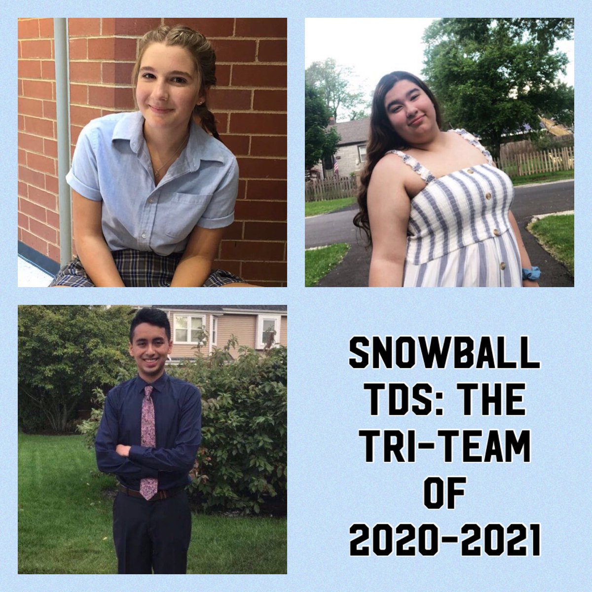 Our 3 teen directors or tri-team!