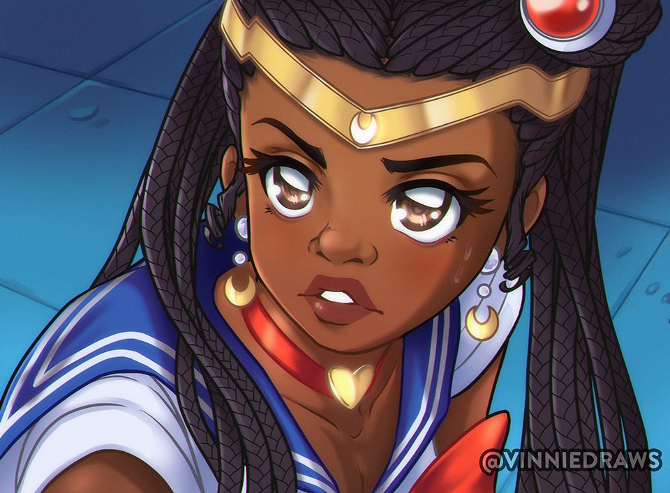 Vinniedraws's tweet photo. I'm Vinnie, I love to create work inspired by anime, comics and games. I'm also an art streamer and creates Twitch emotes! #DrawingWhileBlack🤎🖤

💜https://t.co/UB2jzUgtxK
💜https://t.co/CssjrTZXtq https://t.co/9I5shILjLK