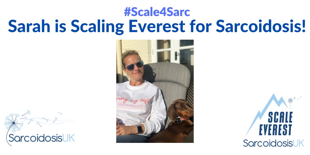 SarcoidosisUK's tweet photo. ⛰️ Sarah is Scaling Everest For Sarcoidosis! ⛰️
Sarah is really stepping up to the challenge and has made an amazing start to #ScaleEverestForSarcoidosis – Please donate whatever you can to her page https://t.co/E2gSrx1Pjr
#Scale4Sarc #TheEverestChallenge https://t.co/uMdfS9fok5