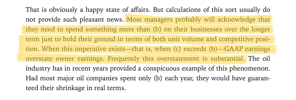 23/I'll leave you with a couple of references to learn more about owner earnings.Buffett's 1986 letter explains the concept beautifully:  https://www.berkshirehathaway.com/letters/1986.html