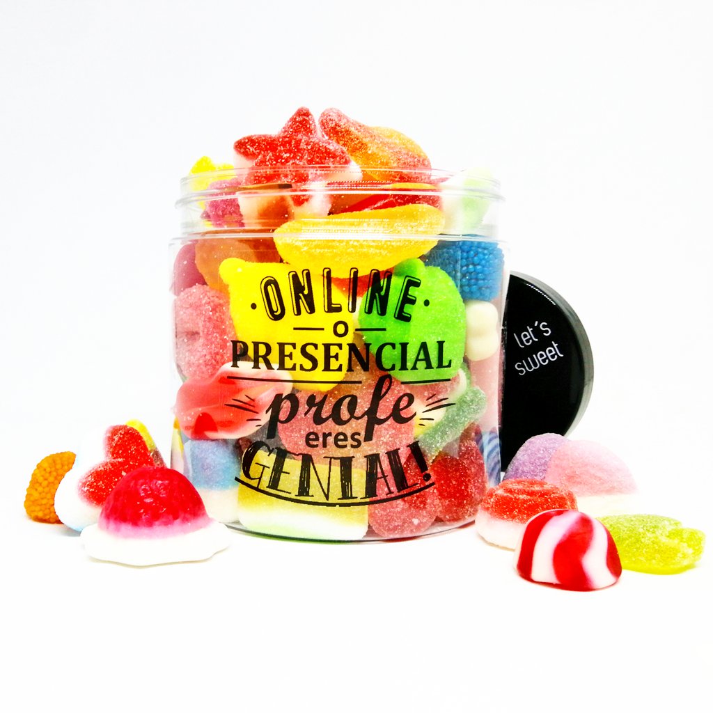 lets_sweet's tweet image. Online o presencial, profe eres genial! #findecurso #regalosparaprofes