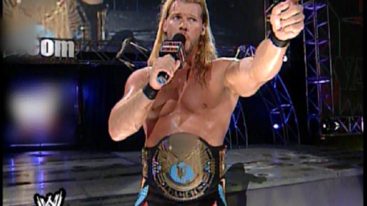 RVD’s would lose the WWF Championship on a September 22 house show to Chris Jericho!Jericho’s 2nd reign would last only a day as RVD would regain the title the next day at Unforgiven to add to his Hardcore Championship.