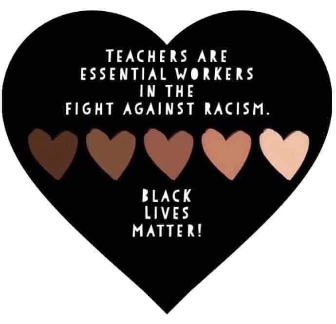 What a gift we have as educators to change the course of history. Let’s not miss the opportunities that lie in every day moments. #BLM #EducationChangesHistory