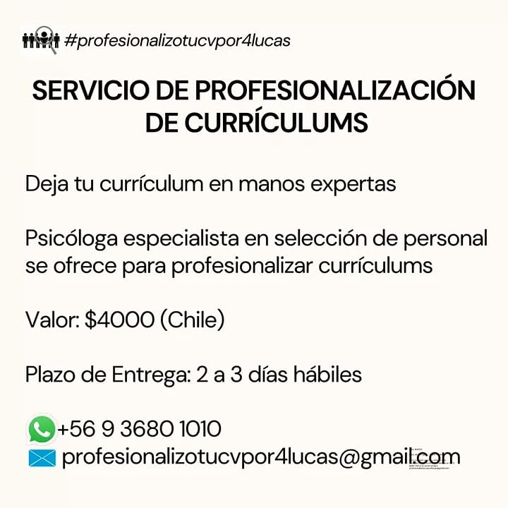 protucv's tweet image. Me ayudan a difundir?
#TrabajoSiHay #trabajo #Empleos #Chile