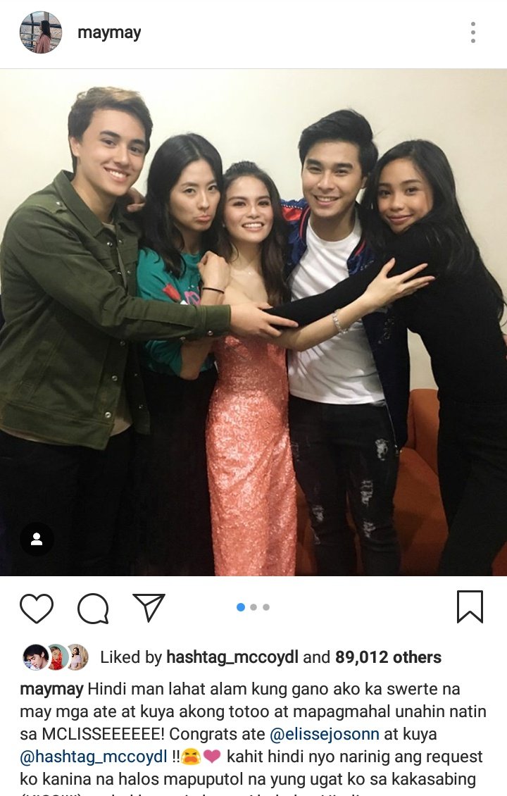 DitazL's tweet photo. Strangers can bcome best friends just as easy as best friends can bcome strangers.

Happy47th MCLISSE
@hashtag_mccoydl @ElisseJoson https://t.co/A3meLFR3i1