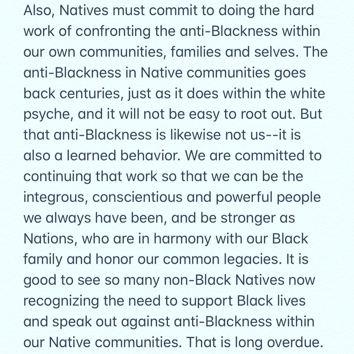 BigIndianGyasi's tweet photo. Statement from Breakdances With Wolves: Indigenous Pirate Radio on the police sanctioned murders of Mr. George Floyd &amp; Ms. Breonna Taylor &amp; all other victims of police violence. Be safe. We will continue to elevate Black voices &amp; Black Native voices. No justice no peace. https://t.co/GsdnM7svfE