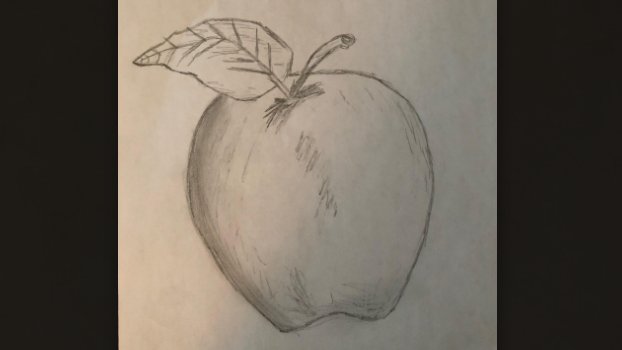 An apple and day...! Great job virtual artisits!