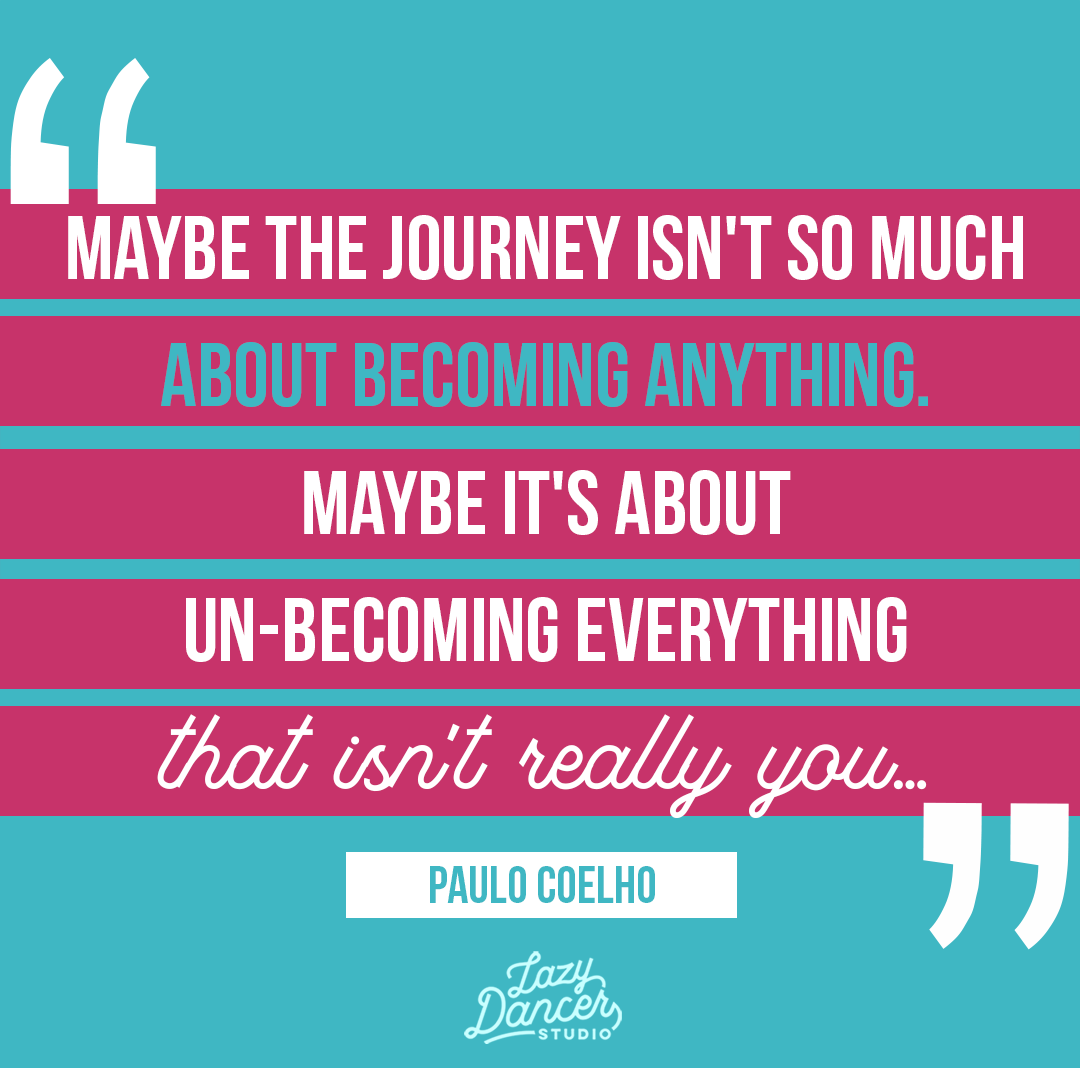 Sometimes we find ourselves stuck in patterns that don't really fit us.

In those cases, we need to rediscover our true self and work to get it out again! 🌟

 #lazydancertips  #weightlessyou #weightmanagement # #hardwork #balletfitness #womenwarriorsbootcamp