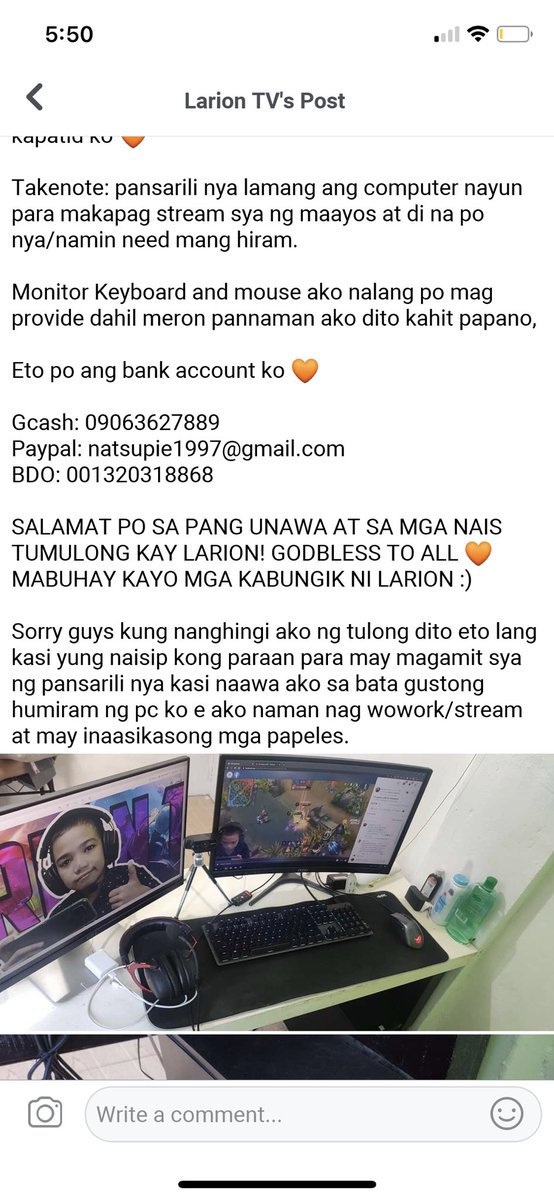 BBAshley_'s tweet photo. #LarionTV HAHAHA bat may nagaganap na solicitation? Pati bata pinagkakaperahan nyo oi. Bawal yan. https://t.co/tlSP06Vmy6