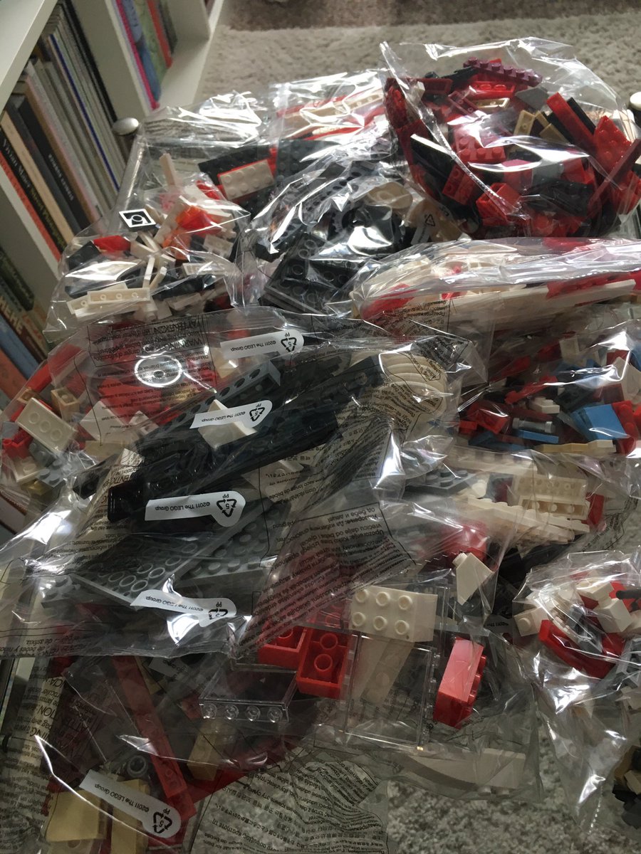 emmacox19702's tweet photo. @JasonManford Listening to you and Steve Edge discuss lockdown achievements - this is what my 12 weeks of lockdown looks like ... yes, I got as far as opening the box. https://t.co/0ojajTp52X