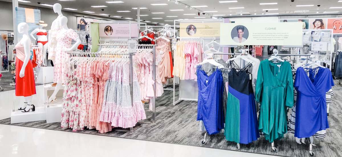 CoffeyatTGT's tweet photo. It’s a beautiful day for a LTO! I’m loving all of these gorgeous dresses from these amazing designers!! #t1312 #target #targetstyle #loveshackfancy #CushniexTarget #lisamariefernandez @lydiajtgt @45MRossi @ComolloMatt @cmatthews_vm @CapetolaHeather https://t.co/84fIfpPt1H