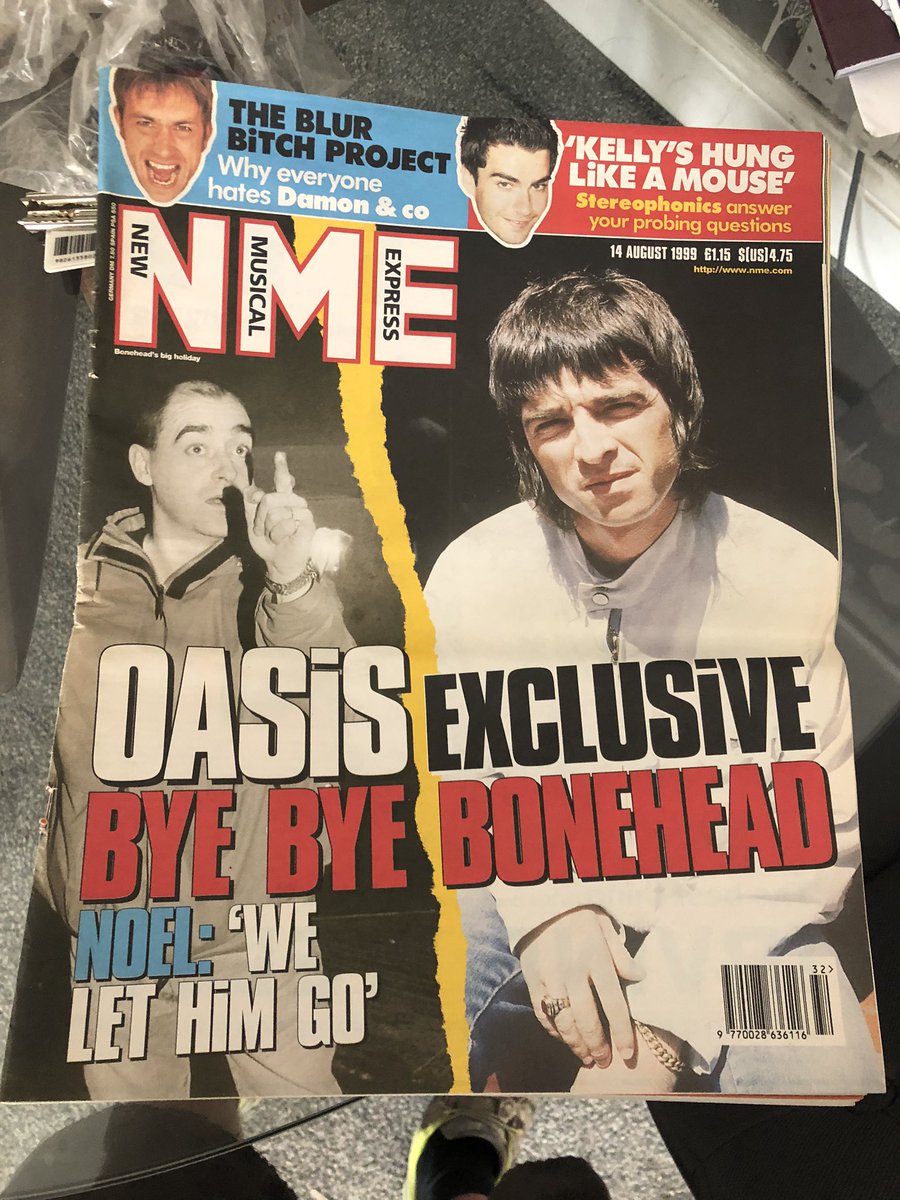 eyeroller01's tweet photo. Just sorting through some old NME mags, found this @BoneheadsPage https://t.co/wtYeiTQDR8