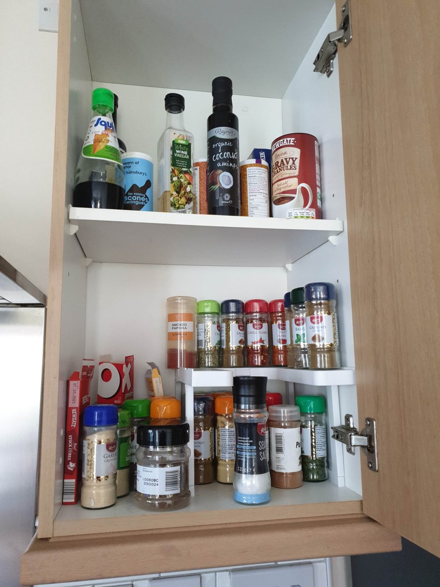 KetogenicF's tweet photo. My spice cupboard is always full! 😁

#spice #food #foodie #dancehall #vybzkartel #spices #jamaica #spicy #foodporn #curry #foodphotography #popcaan #reggae #delicious #shenseea #spicegirls #music #instafood #dancehallmusic #yummy #cooking #spiceworld #homemade #indianfood #vegan https://t.co/B3R68Qlj3n