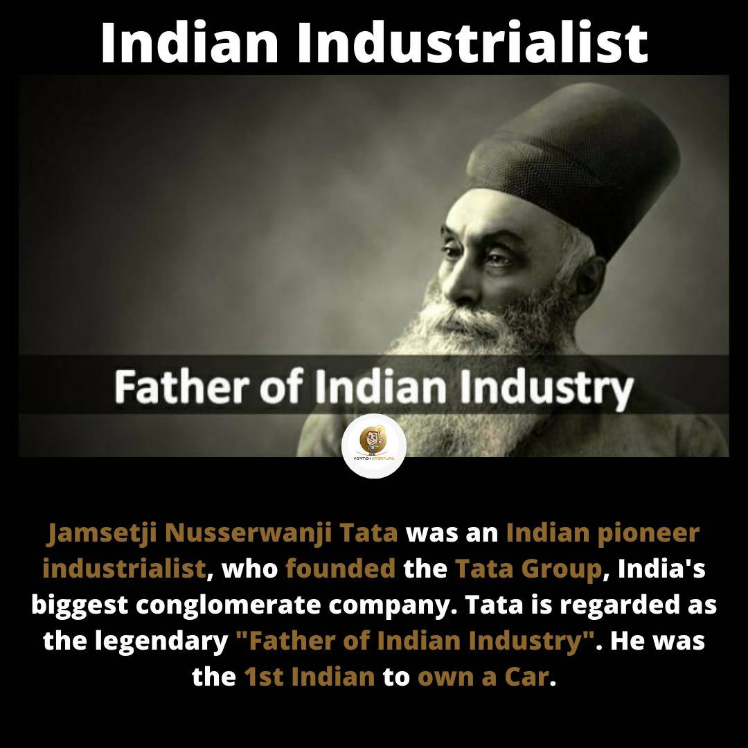 Vortexstartups's tweet photo. Jamsetji Tata was more than just the entrepreneur who helped India take her place in the league of industrialised nations. He was a patriot and a humanist whose ideals and vision shaped an exceptional business conglomerate.
.
.
.
#jamsetjitata #tatagroup #ratantata #tata https://t.co/GrTwVj8gey