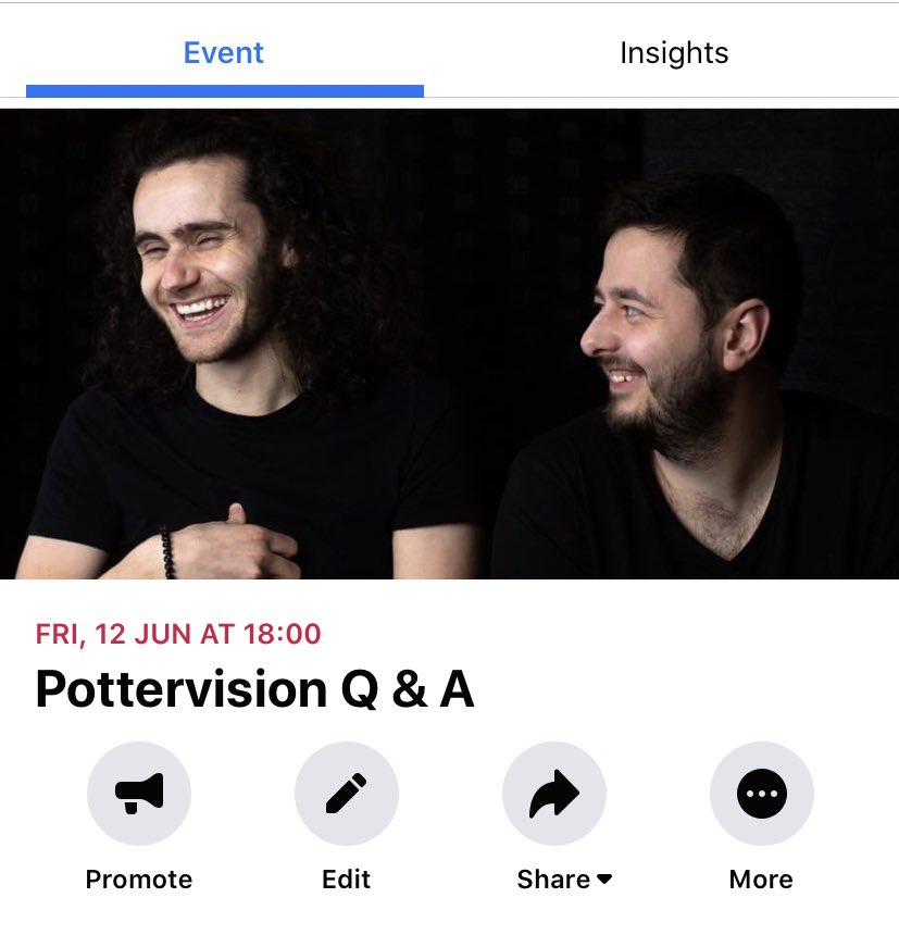 Live-streaming on our Facebook page this Friday! #pottervision