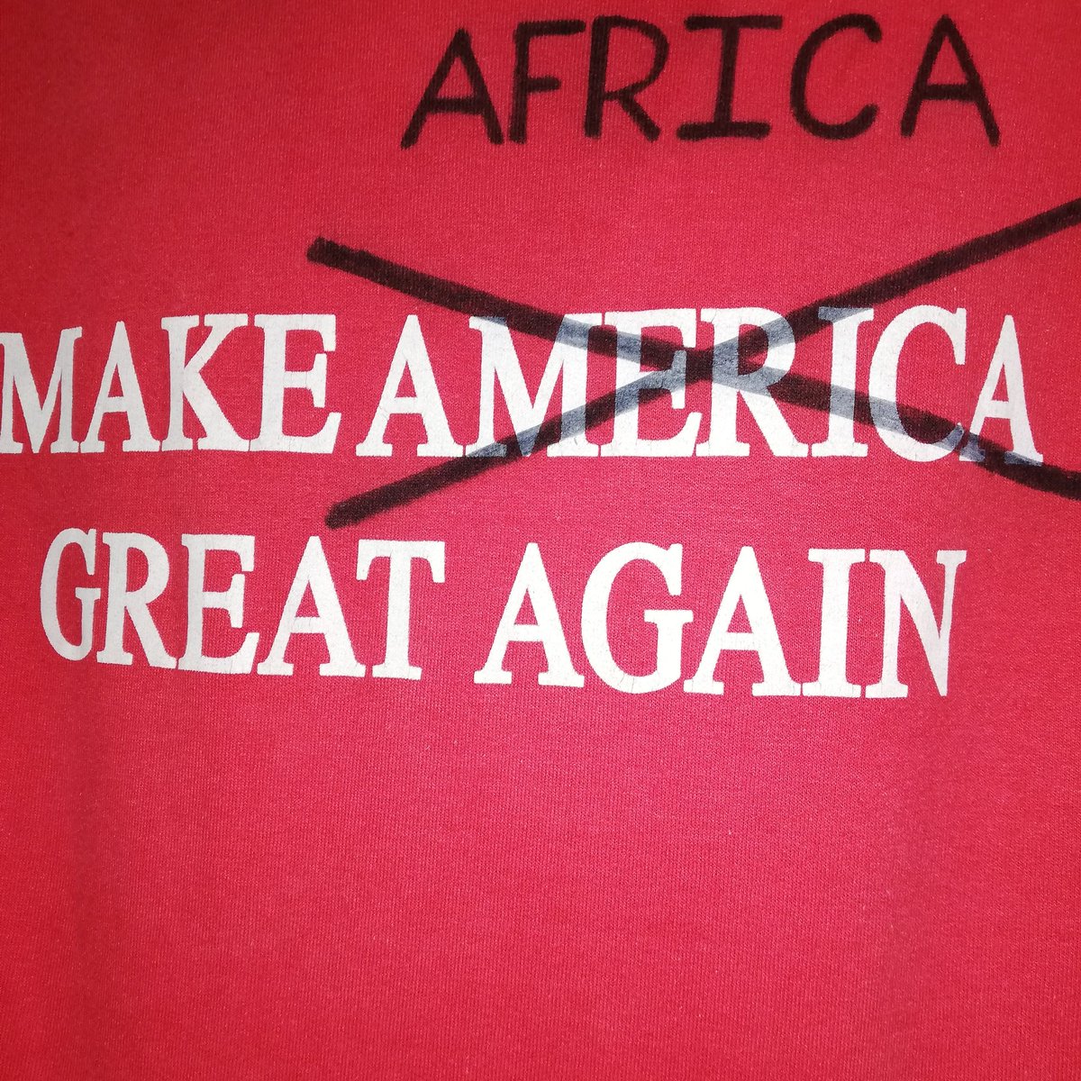 "The way I see it Africans all over the world should come back, unite and with all the knowledge and skill they have absorbed MAKE AFRICA GREAT AGAIN" .
#RIPGeorgeFloyd
#MakeAfricaGreatAgain
#MakeAfricaGreatAgain