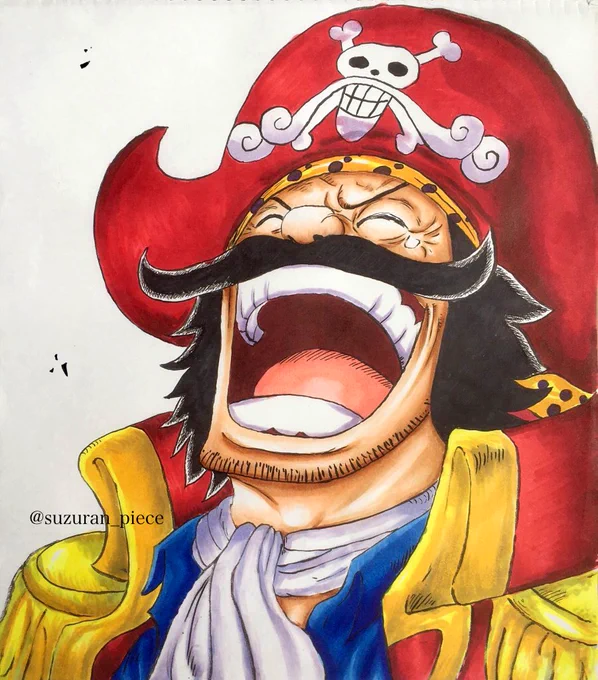 物語が急ピッチで進む中1ページ丸々使って描かれたロジャーの笑顔とラフテルの意味。色んな意味で衝撃的だったシーンを描きました! 