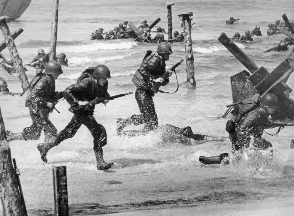 autone's tweet photo. 76 years ago today 160,000 brave Allied troops landed along a 50-mile stretch of heavily-fortified French coastline, to fight Nazi Germany on the beaches of Normandy, France. Gen. Dwight D. Eisenhower called the operation a crusade in which, “we will accept nothing less than… https://t.co/5GqfRtaZUd