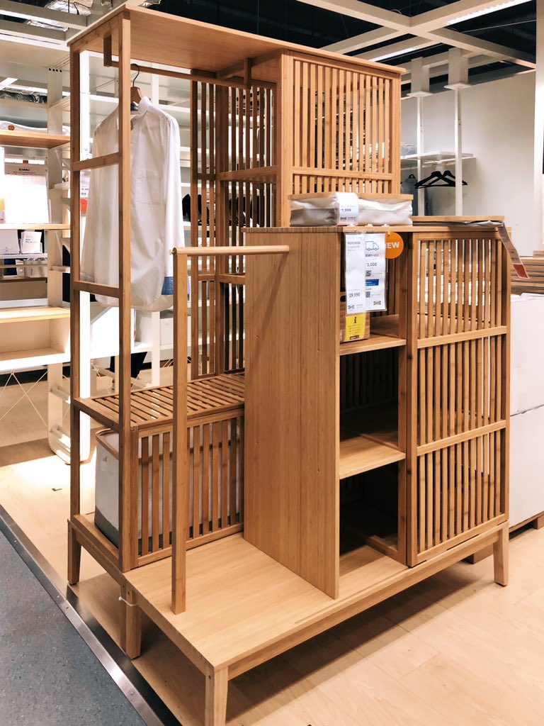 IKEA ノールドシーサ オープンワードローブ - 収納家具