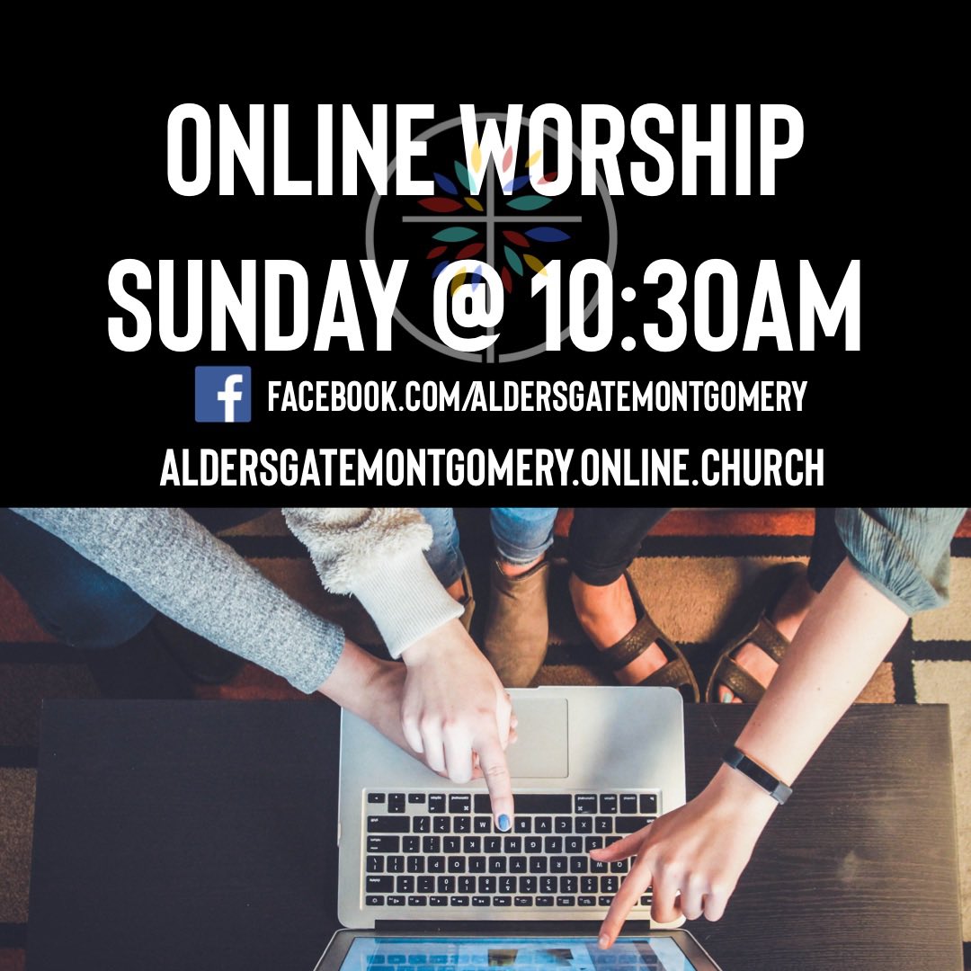 AldersgateUMC's tweet photo. Join us tomorrow! https://t.co/icqwH9YHOY