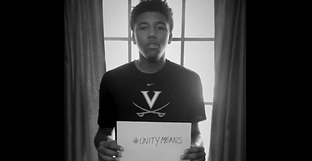 JamieOakes_'s tweet photo. WATCH: #UVA Basketball releases #UnityMeans video … https://t.co/UdznwLMWXP #GoHoos #HoosTogether https://t.co/M3UcMEUZUy