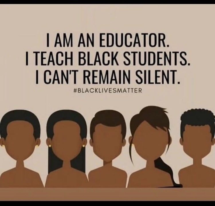 White educators: Unsure how to talk about race / racism? Listen &amp; learn from BIPOC voices &amp; then commit to action. Here’s some outstanding voices: @NHenryFundi <a href="/PLloydHenry/">Phiona Lloyd - Henry</a> <a href="/jeewanc/">jeewan c</a> @CRussellRawlins <a href="/akano_l/">Liz Akano</a> <a href="/efahmy7/">Eaman Fahmy ايمان فهمى</a> @MelissaAllder <a href="/starr_albert/">Starr McGahey-Albert</a> @mskikeojo <a href="/DrAnnLopez/">Educator</a> <a href="/ArielkeK/">lambisgoia3000</a>