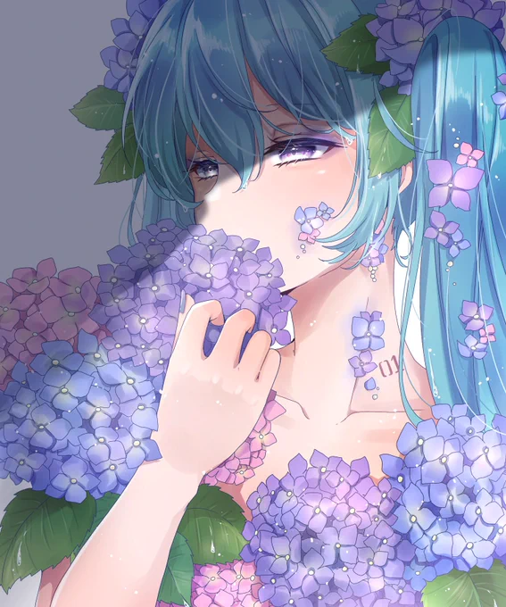 紫陽花 