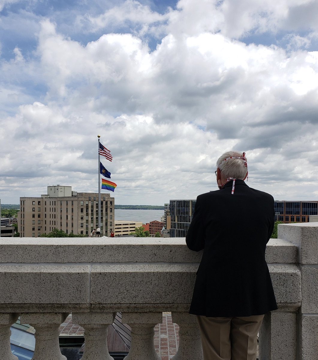 GovEvers's tweet photo. Happy #PrideMonth, Wisconsin! Pride was born out of a movement not unlike what we see today, and as we celebrate the diversity and resiliency of the LGBTQ community this month, it also is a reminder of the work we must do to ensure our state is inclusive and just for all. https://t.co/a5Zcm0AHij