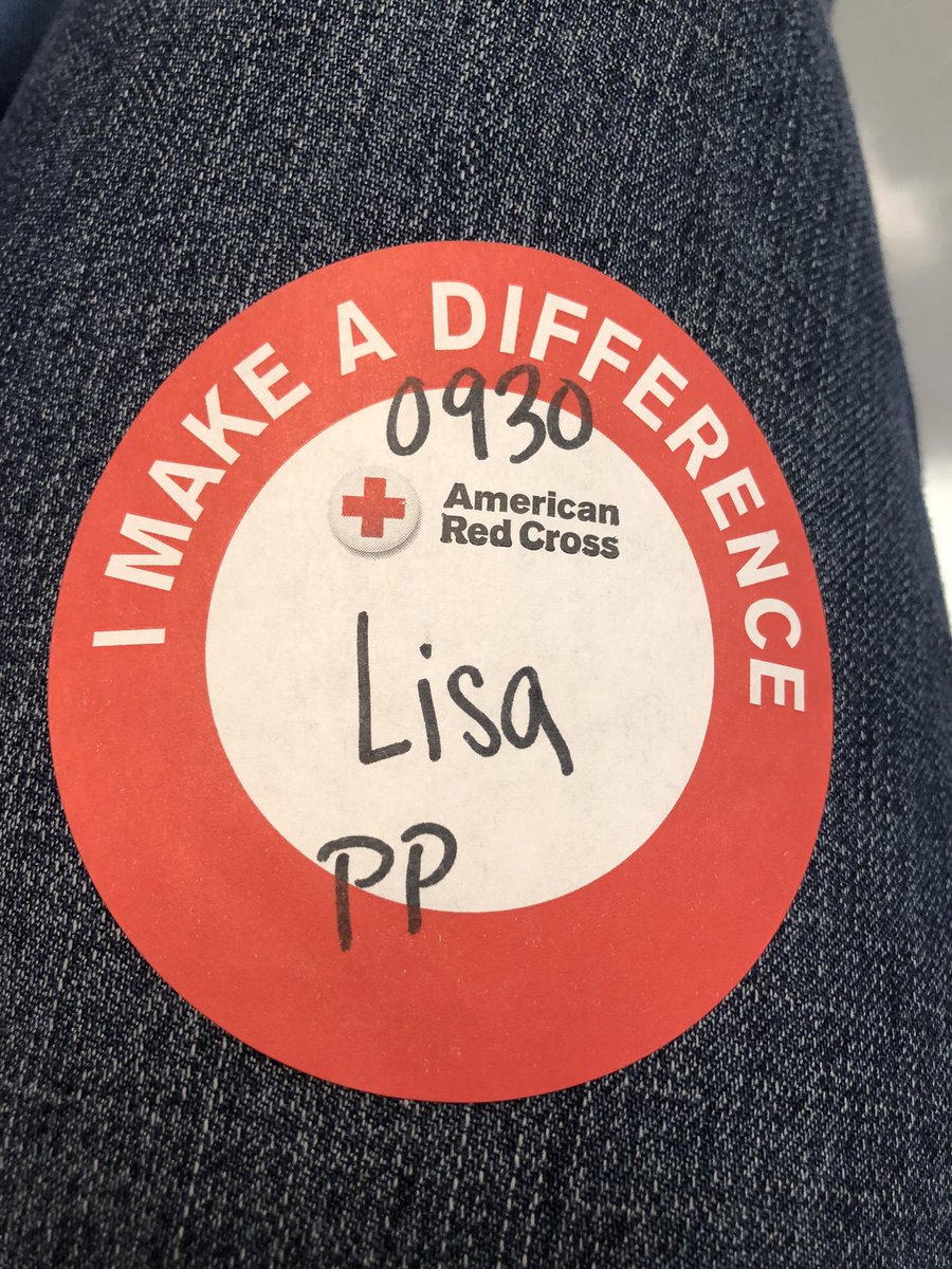 itsmelml's tweet photo. Make a difference any way you can. #bloodselfie #redcross #platelets @RedCross https://t.co/EqUdQW0CVA