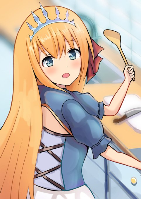 ペコリーヌ「朝ごはん出来ましたよー!」
#プリコネR 