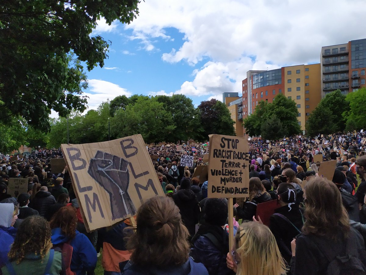 EnosisProject's tweet photo. Other voices from #Sheffield. #GeorgeFloyd #BlackLivesMatter https://t.co/W63ymfe7gB