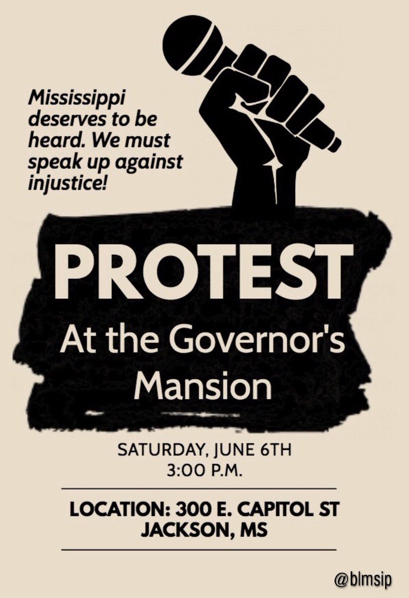 BlmSip's tweet photo. Do you guys feel the energy? We feel it!!! Mississippi, let’s show up and show OUT today! Let the world know that HATE DOES NOT BELONG HERE!!! 🖤 https://t.co/BT6ZVn965A