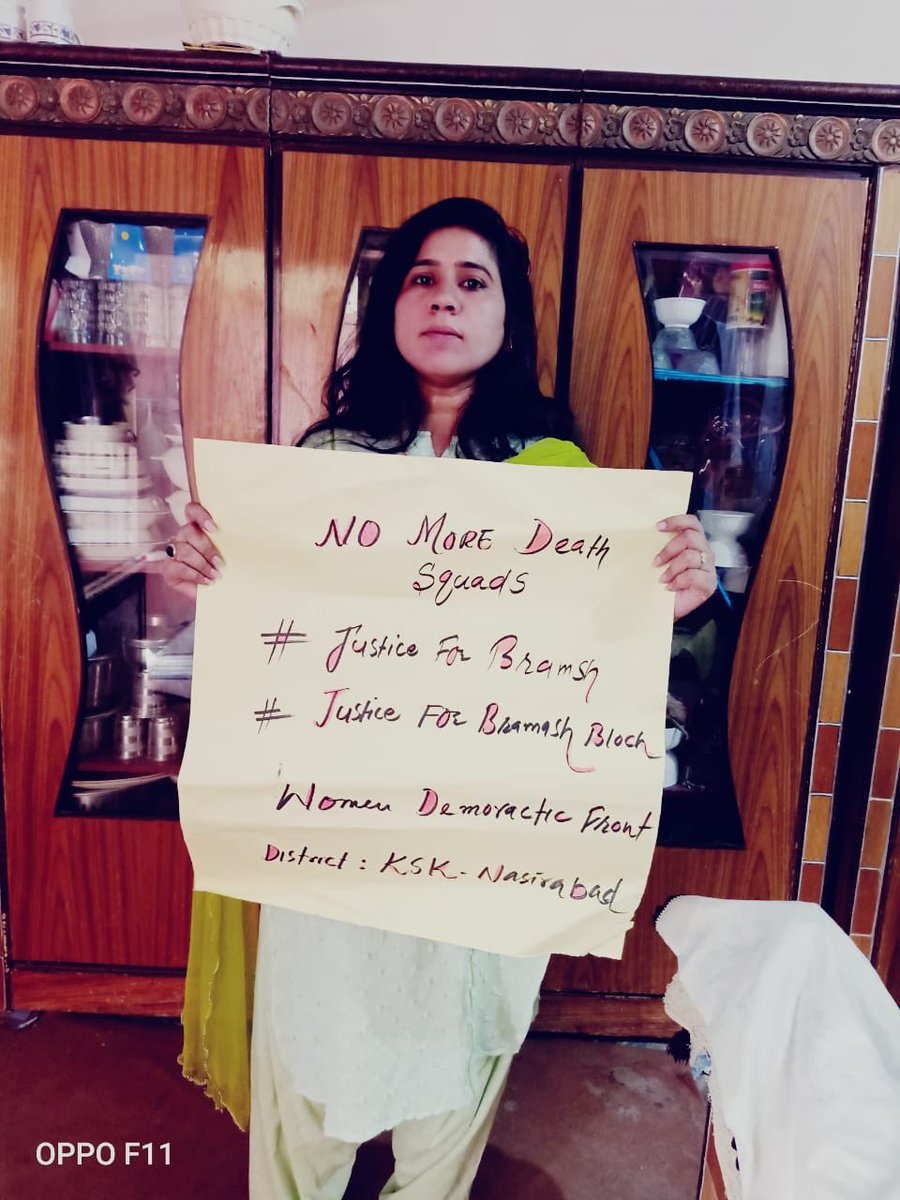wdf_pk's tweet photo. The violence meted out to Bramsh and her mother, Malik Niaz, reflects a wider pattern of state sanctioned violence through countless enforced disappearances, extrajudicial killings, displacements and army operations. #JusticeForBramsh https://t.co/SQJeeaw9cb