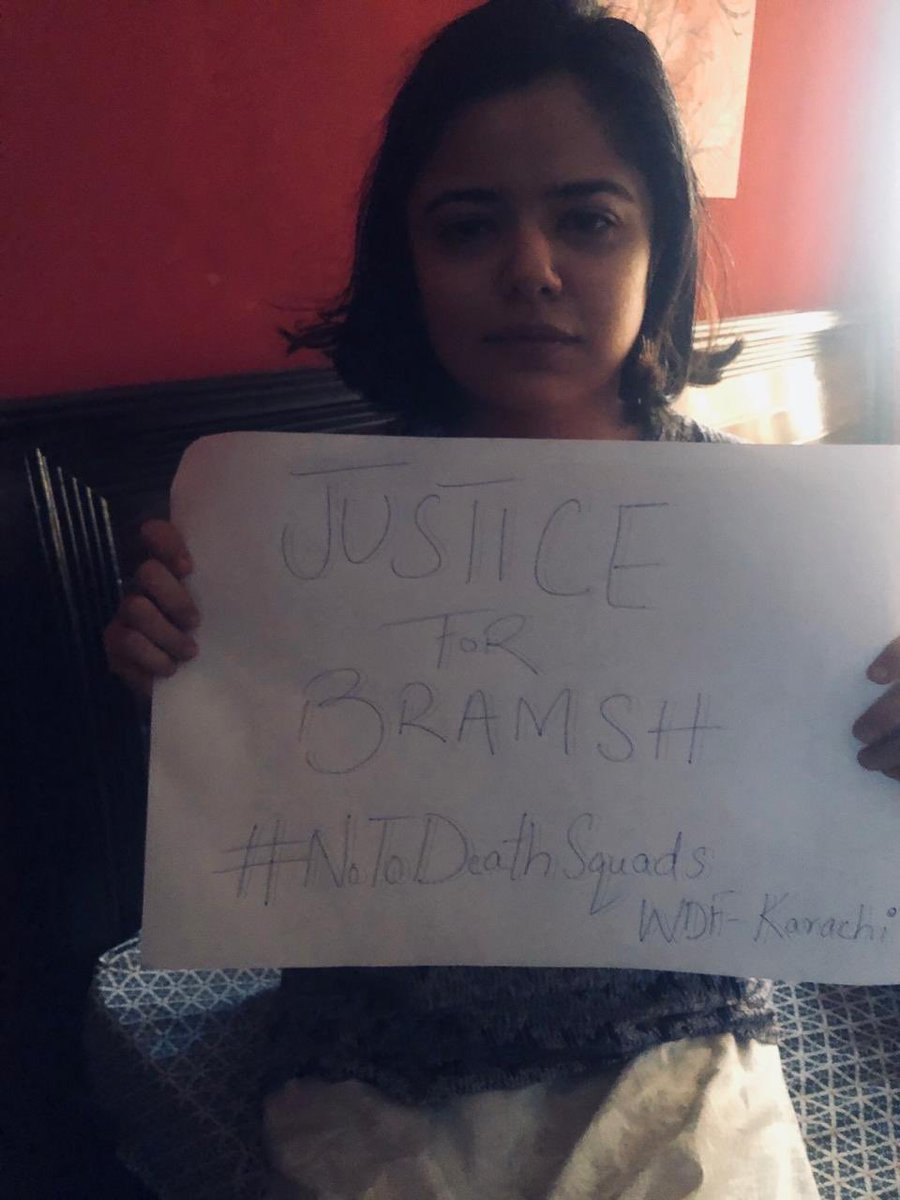 wdf_pk's tweet photo. The violence meted out to Bramsh and her mother, Malik Niaz, reflects a wider pattern of state sanctioned violence through countless enforced disappearances, extrajudicial killings, displacements and army operations. #JusticeForBramsh https://t.co/SQJeeaw9cb