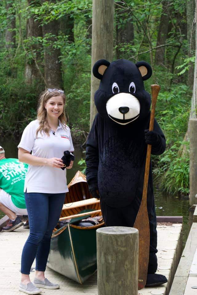 NCBearFest's tweet photo. The Bear Necessities Paddle with @LizBatesonTV was so relaxing! Join us for more virtual fun today at https://t.co/6kTXlCUMEI @WITN https://t.co/1pgbl1wGeY