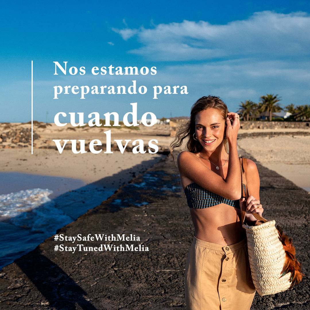 SaraMatarrubia's tweet photo. Stay tuned! We are getting ready for when you come back
#StaySafeWithMelia #StayTunedWithMelia https://t.co/R6V7ZZy8se