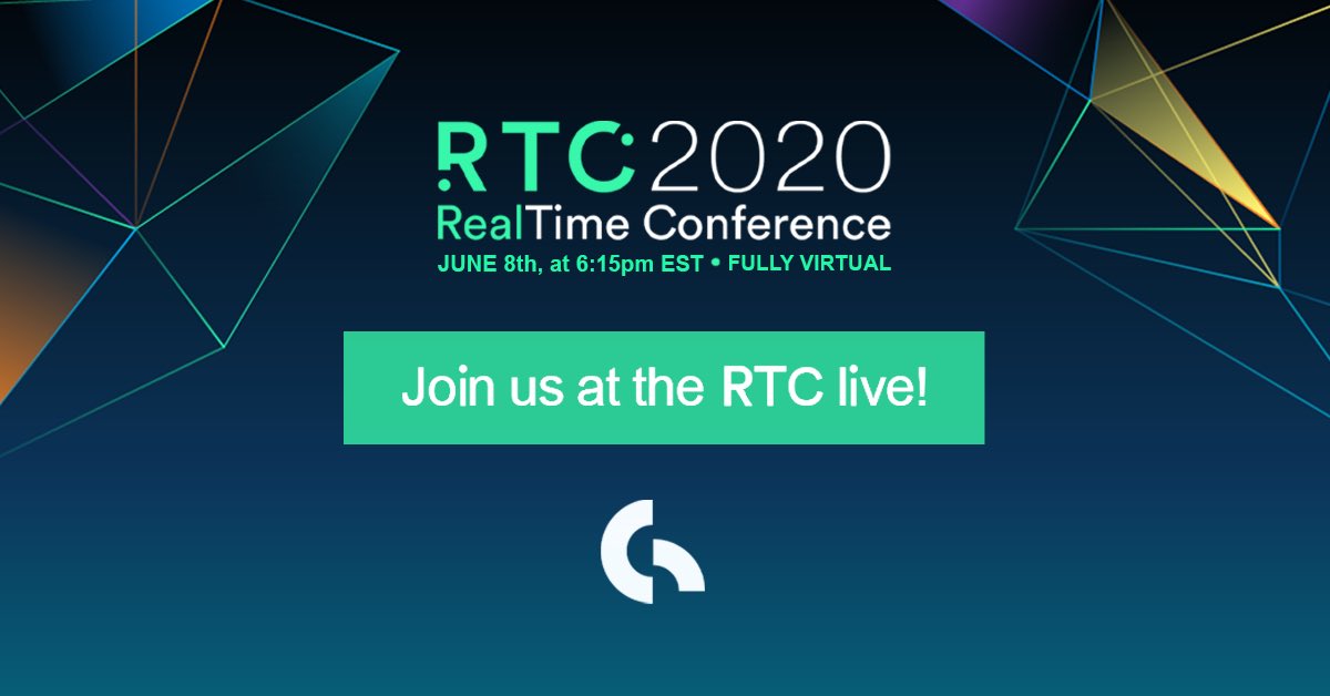 UPDATE TO OUR FOLLOWERS! We have become aware that our time has been scheduled for 6:15pm EST on June 8th, NOT 12pm as previously posted. We apologize for the confusion. We hope to see you there! #rtc_2020