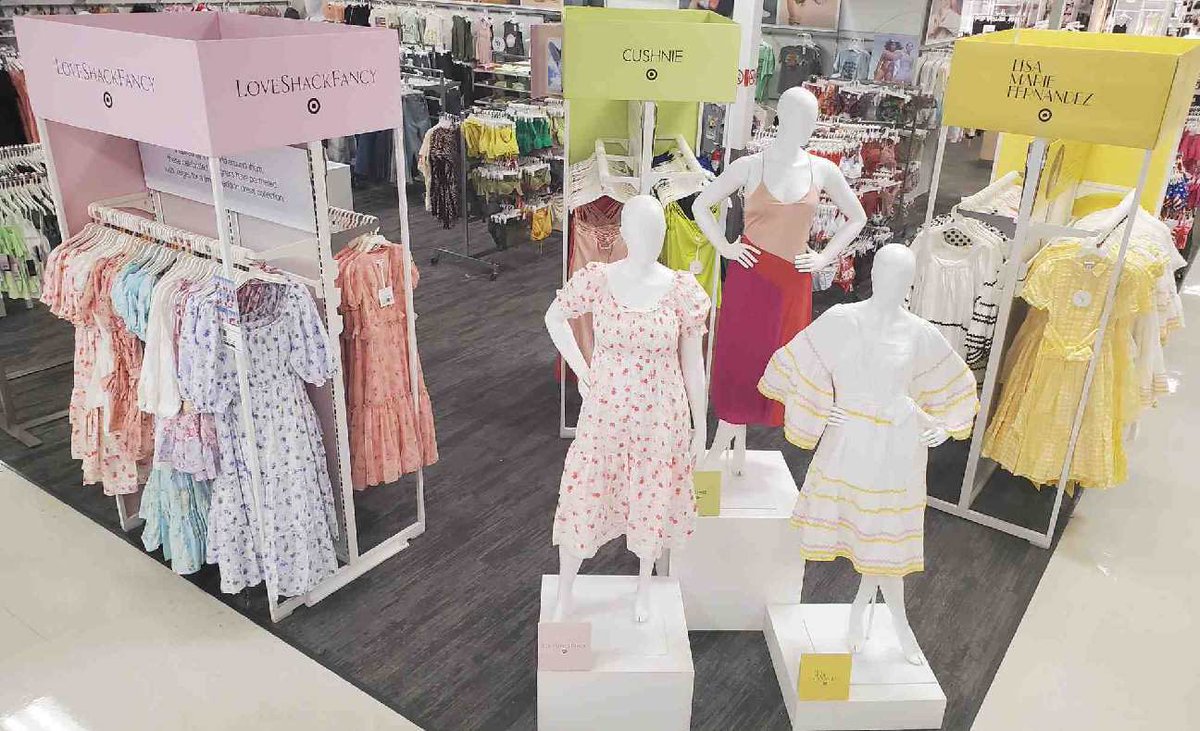 Cristina_Soto2's tweet photo. Our LTO Designer Dress Collection has arrived! Head over to Target Flagler #2848 to shop our new collection 😍 @Izabella121 @sofia_endara @VisualMiami @JoeyG85 @aldenkooken #CushniexTarget #lisamariefernandezxTarget #loveshackfancyxTarget https://t.co/aVBL9w85qb