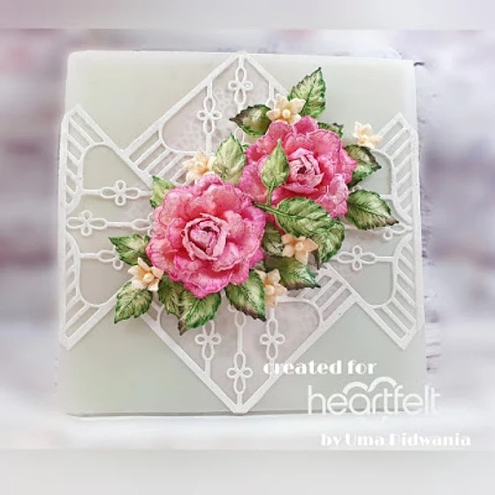 Here is a simple and elegant all occasions card 'Vellum & Roses' 
Hop on blog for moe pics and step by step instructions 
umadidwania.com/post/vellum-ro…

#heartfeltcreations #cardmaking #flowermaking #alloccasioncard #handmadeflowers