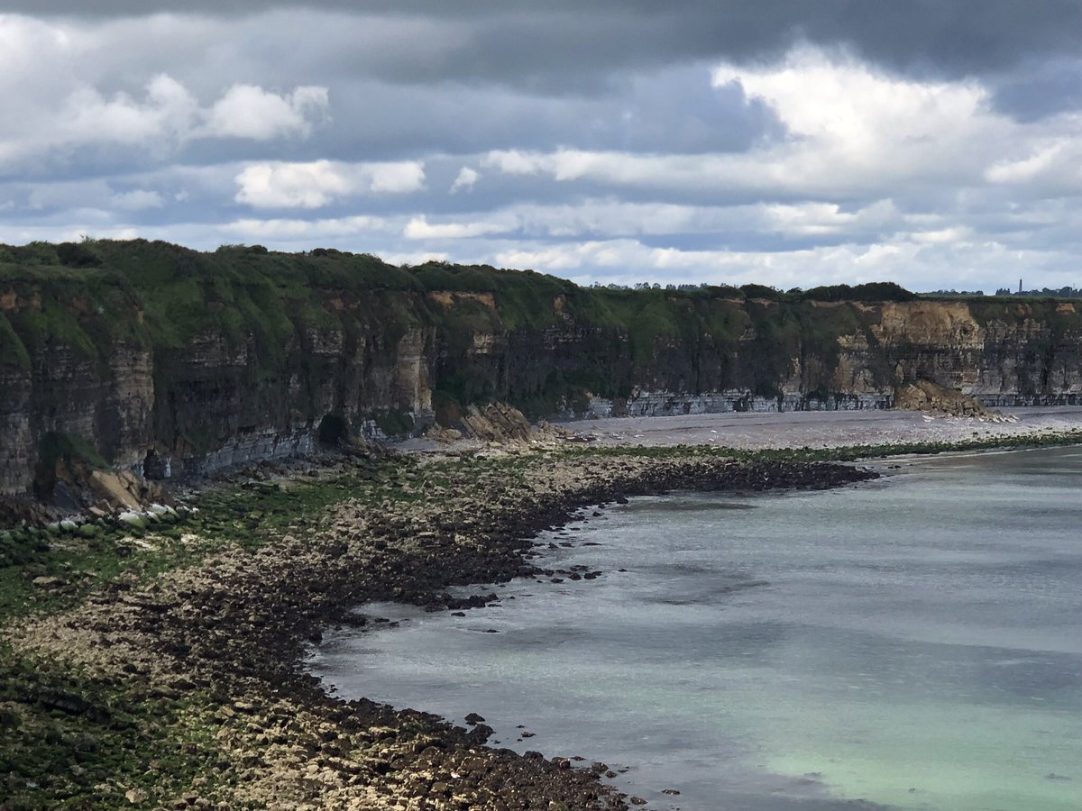 CooksonBridge's tweet image. The beaches of Normandy. Remembering my father in law, Glen Pawley, and the sacrifices that were made here. Remember, freedom isn’t free.