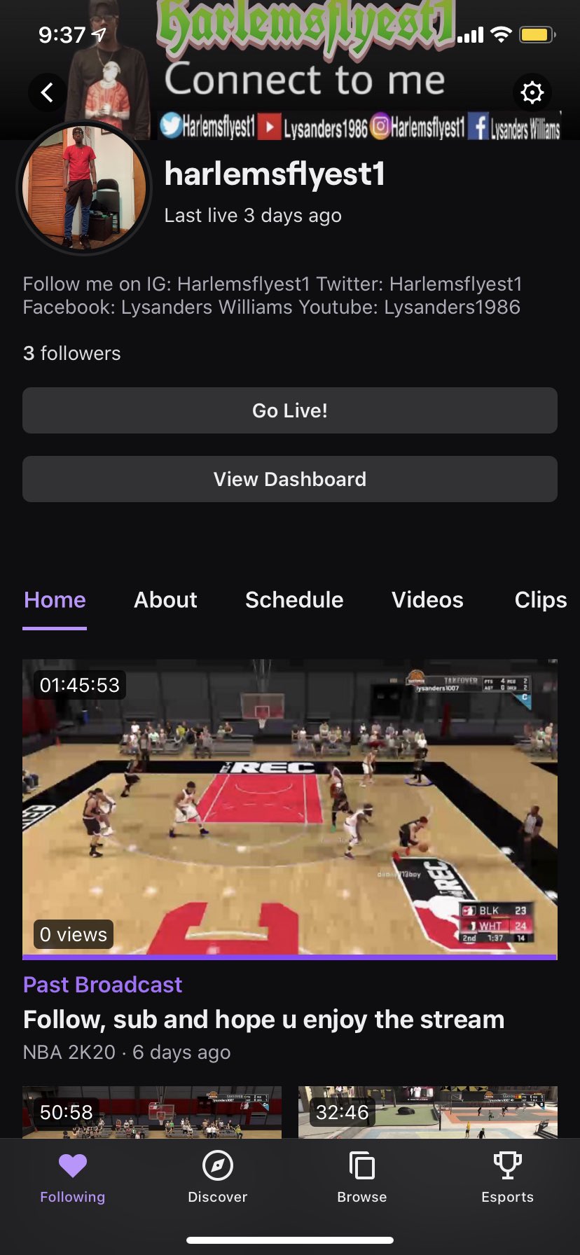 Be sure to check out my Twitch channel and show some support #Twitch #twitchstreamer #twitchcommunity #twitchtv https://t.co/OPVOO3zGj0