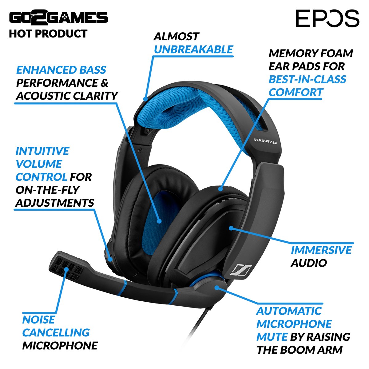 GO2GAMES's tweet photo. The EPOS | Sennheiser GSP 300 is premium sound design for both headphone audio and microphone audio!

We have an exclusive price drop on this amazing headset - check it out on site!

#go2games #gamingheadset #consolegaming #pcgaming #epossennheiser https://t.co/ULOmnfS7v0