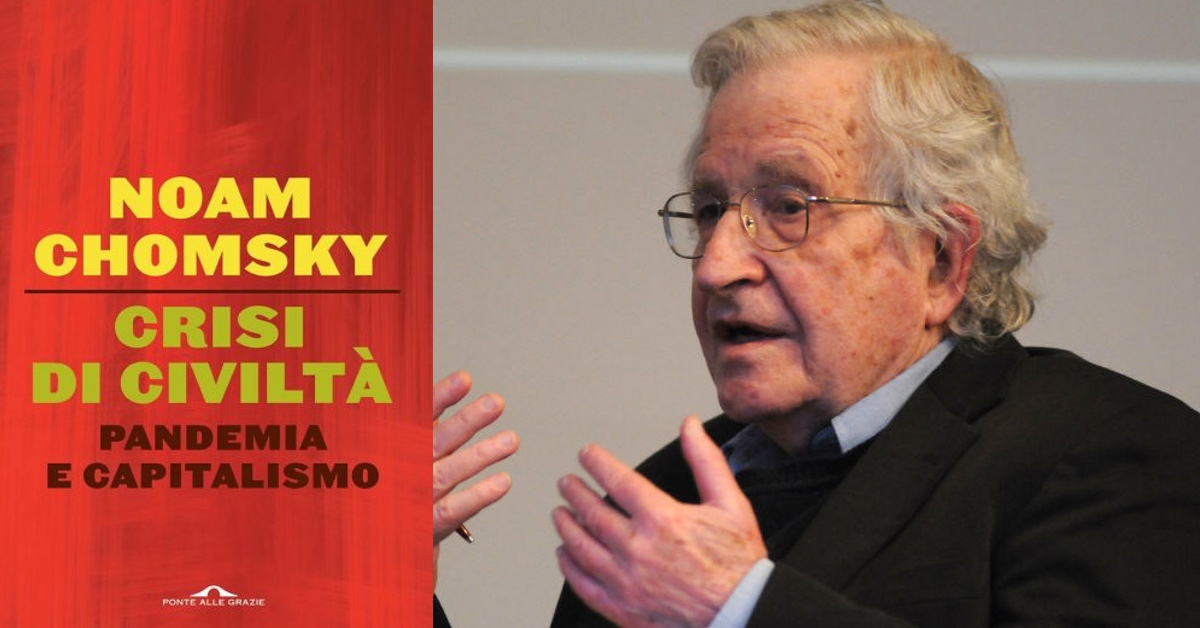 illibraio's tweet photo. In "Crisi di civiltà – Pandemia e capitalismo”, Noam Chomsky raccoglie i suoi interventi sull'attuale momento storico. Sul nostro sito un ampio estratto del nuovo ebook: https://t.co/C74MmVTsjj 
@ponteallegrazie #IlLibraioConsiglia https://t.co/HMf0rIAig0