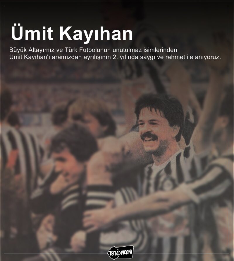 Sevgi,saygı ve rahmetle anıyoruz . #ÜmitKayıhan