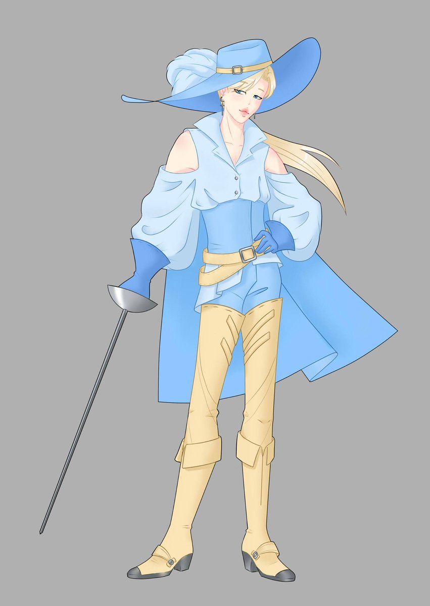 ikigurushi_nari's tweet photo. Musketeer💕
I don’t know why, but I drew it😂👌
#btsfanart #btsart #fanart #art #BTS #bantansonyeondan #Jimin #ParkJimin #Jiminfanart #prettyboy #cutesexylovely #musketeer #musketeerjimin #blond #longhair #blueandyellow #rapira #digitalart #annapark2003 https://t.co/NhgA8byM1y