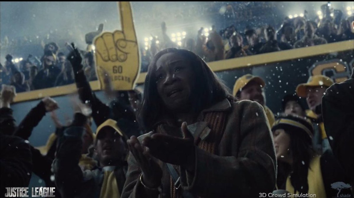 13 - Cyborg interacts with the box again, visiting his past:He sees himself as a Quarterback at finals, his father lost all his games.His mother takes him home, as soon as he complains she gets distracted and an accident happens, killing her and leaving him seriously injured.